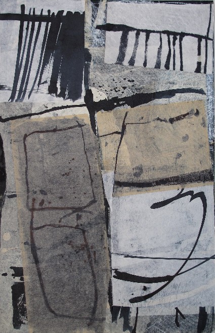 Hetty van Boekhout, Errant,collage, 2013